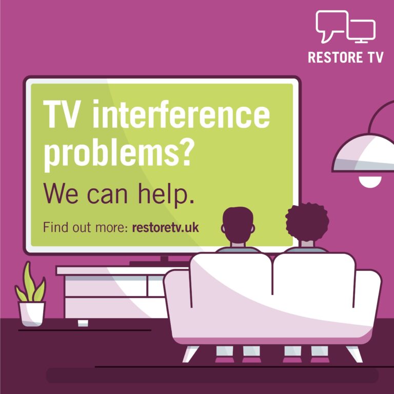 INFORMATION – Restore TV To Provide Free Support in Sandown If TV Interference Occurs