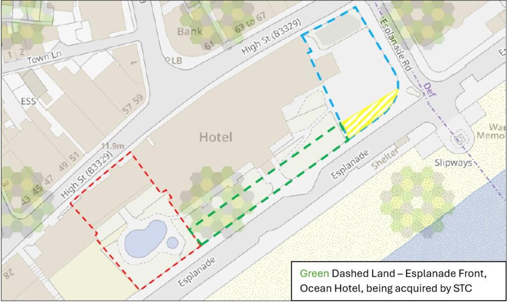 Sandown Town Council buy Ocean Hotel “Ransom Strip”
