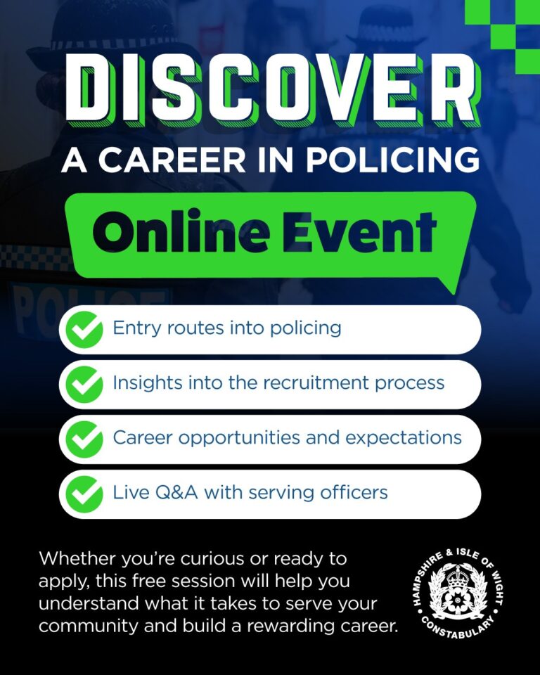 Discover a Career in Policing Webinars