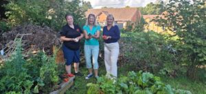 (Footprint Trust, Petra Saunders, Christchurch Warden Debbie Andre and Sandown Town Council, Raine Elliss)